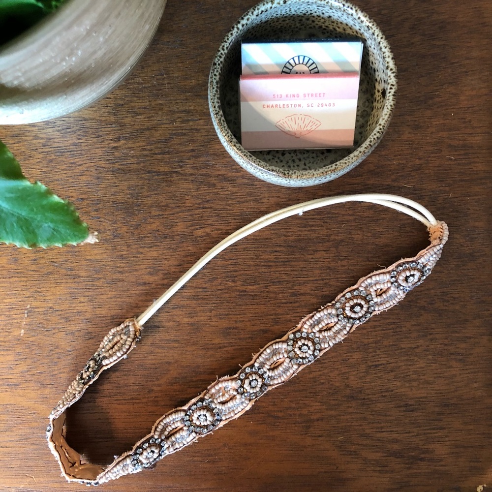 Anthropologie | Beaded Headband